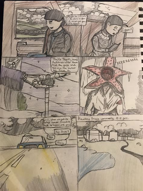 I started a Stranger Things Fanfic Story : r/Art