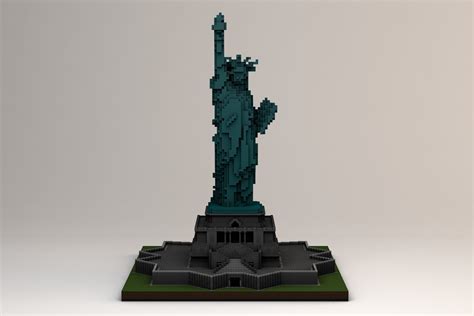 Minecraft Liberty Statue