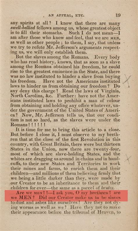 Comparing Editions of David Walker's Abolitionist Appeal - JSTOR Daily