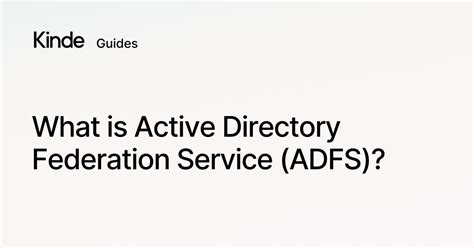 Image result for Active Directory Federation Services ADFS Authentication