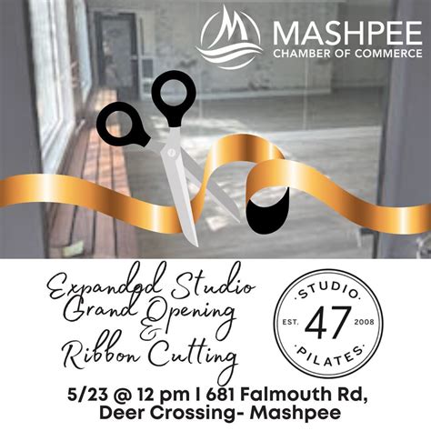 Ribbon Cutting-Studio47 Expanded Studio, Studio 47 (Cape Cod), Mashpee ...