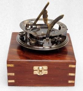 KHUMYAYAD Brass Hand Made Sundial Compass Nautical Antique Compass With ...