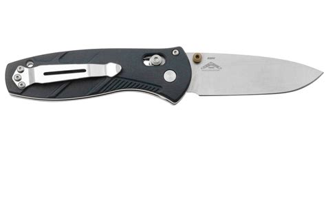 Benchmade Mini Barrage 585-03, Axis-Assist, S30V, Blue Canyon Richlite ...