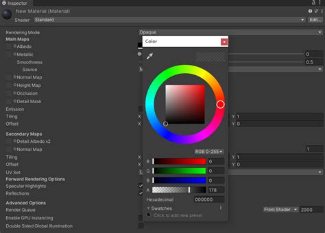 Image result for How to Add Colour in Unity