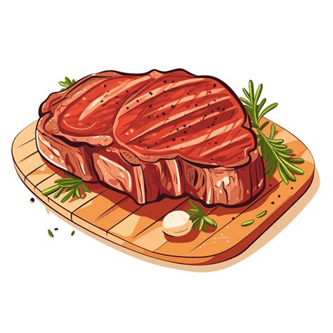 Grilled Steak Clip Art
