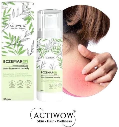 ACTIWOW Eczemaron Anti Itching Cream – Long-Lasting Skin Relief CM01 ...