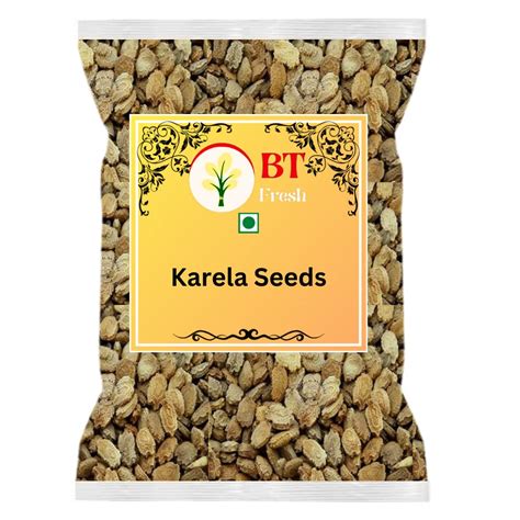 BT Fresh Raw Fresh Karela Seeds (50gm) : Amazon.in: Grocery & Gourmet Foods