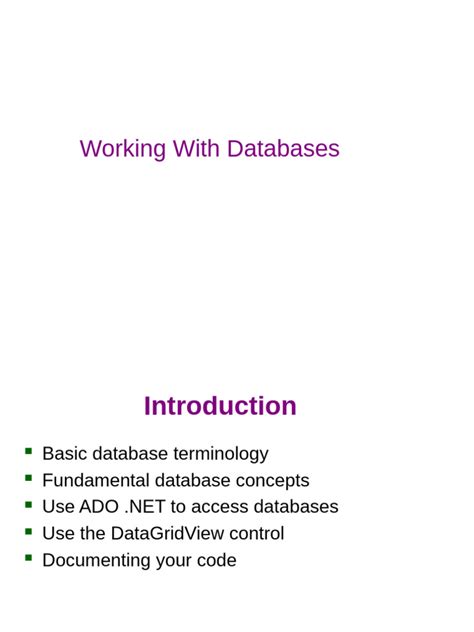 Image result for VB.NET Database