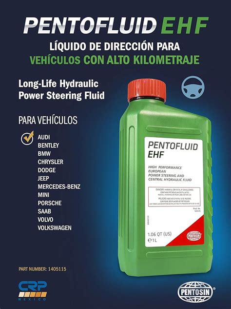 Pentosin 1405115 Pentofluid EHF Automotive Hydraulic India | Ubuy