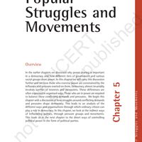 NCERT Textbook - Popular Struggles and Movements - Social Studies (SST ...