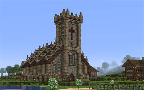Image result for Minecraft Small Church Tutorial