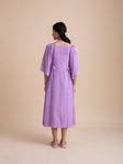 Aster Bow Dress: Shop Dreamy Lilac Dresses | Buna Studio
