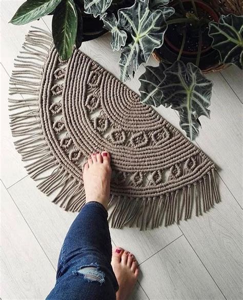 Macrame Round Rugs Patterns 的图像结果