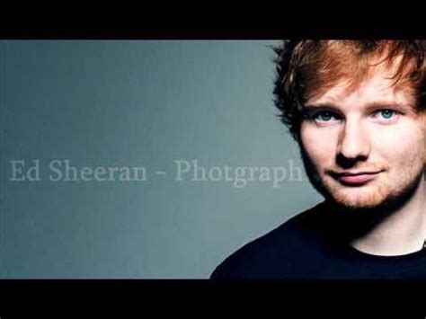 Ed Sheeran - Photograph (Lyrics) - YouTube | Photograph lyrics, Ed ...