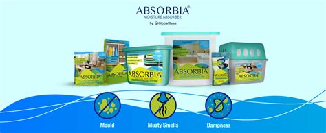 BLU by Absorbia | Moisture Absorber Mini| Pack of 3 Natural Fragrances ...