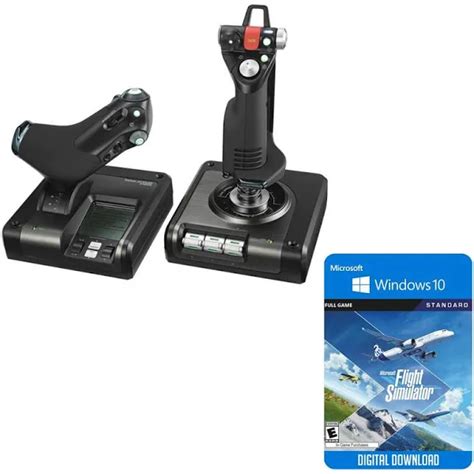 Logitech Saitek X52 Pro Flight Control System Bundle India | Ubuy
