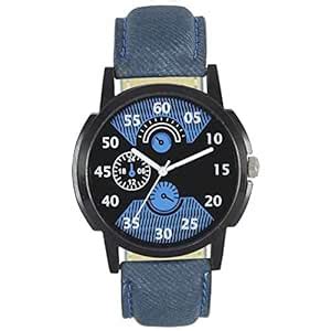 Shunya Casual Analogue Black & Blue Dial Men Watch-Lorem-02 : Amazon.in ...