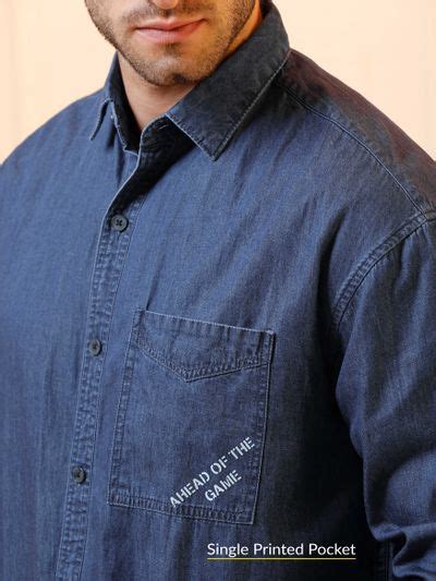 Buy Latest Denim Shirts for Men Online in India @Beyoung