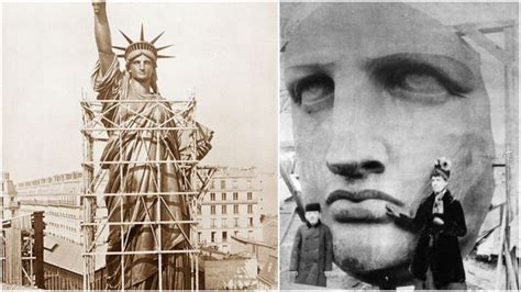 The Amazing Construction of the Statue of Liberty in Photos | The ...