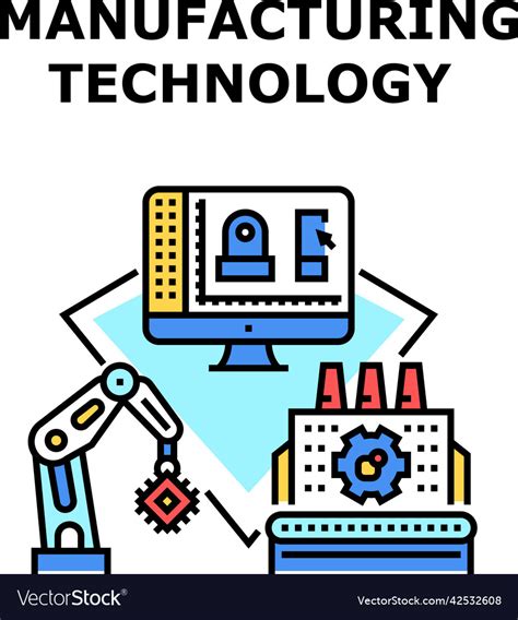 Manufacturing Technology Vector 的图像结果