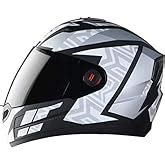 Steelbird SBA-1 R2K ISI Certified Full Face Graphic Helmet in Matt ...