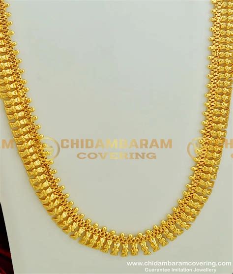 Buy Simple Light Weight Kerala Haram Design Guarantee Jewellery Buy Online