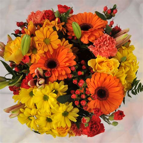 Buy Autumnal Bouquet Flowers Mixed | Homeland Florists