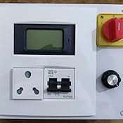 xcluma 4000W 220V Ac Scr Voltage Regulator Dimmer Electric Motor Speed ...