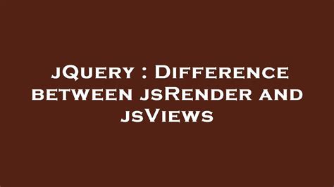 Client Side Templating with JsRender | DotNetCurry