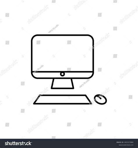 Computer Outline Icon 的图像结果