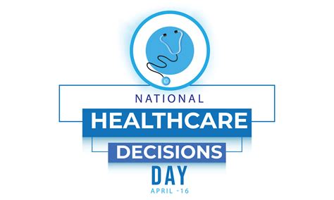National Healthcare Decisions Day. background, banner, card, poster ...