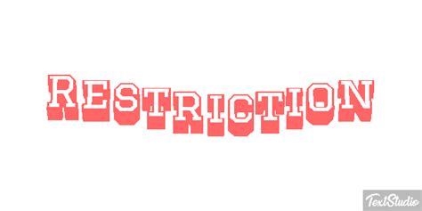 Image result for restriction