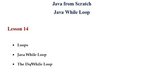 Image result for While Loop Basic Java