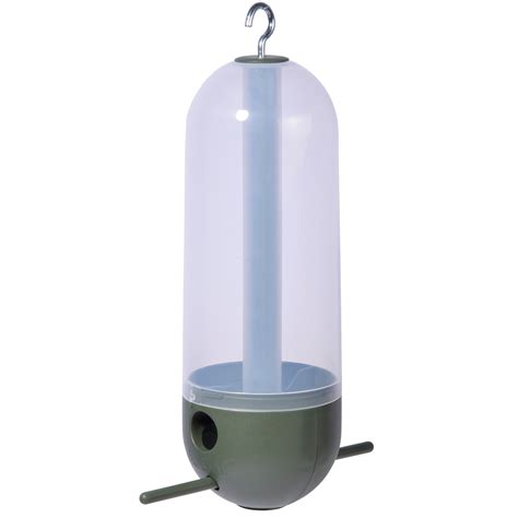 Vogelfutterspender grün 9 x 25 x 9 cm