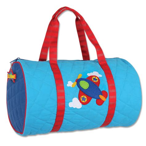 Airplane Duffle Bag, Airplane Overnight Bag, Boy Airplane Duffle ...
