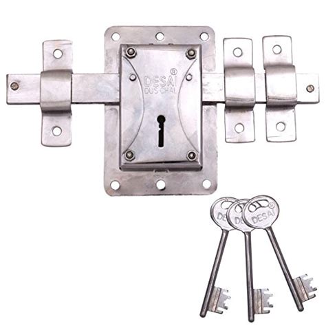 Desai Locks DUS-CHAL,GATE & Door Lock : Amazon.in: Home Improvement