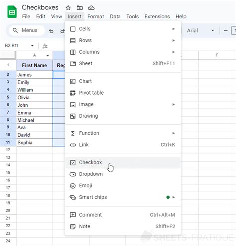 Image result for Google Sheets Checkbox Formula