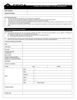 fitness and propriety of key individuals - Personal Accounting ... Doc ...