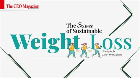 Sustainable Weight Loss: Science & Strategies