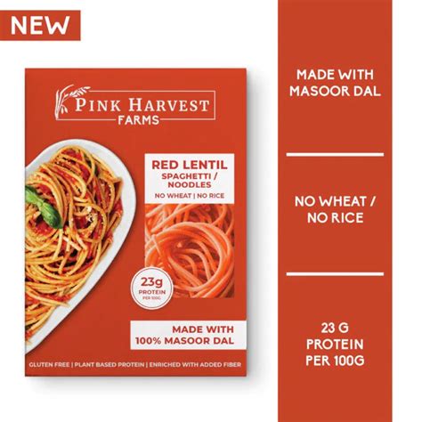 Red Lentil Spaghetti - Pink Harvest - Fresh Aisle – Fresh Aisle