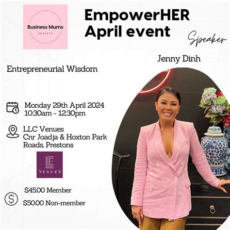 EmpowerHER April Networking event | LCC Venues, Liverpool, NS | April ...