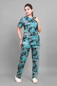 HIKNOCK Women Printed Multicolor Night Suit Set Price in India - Buy ...