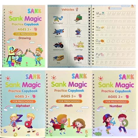 Best price for KILLMALL Magic Book 4in1 Sank Magic Reusable Practice ...