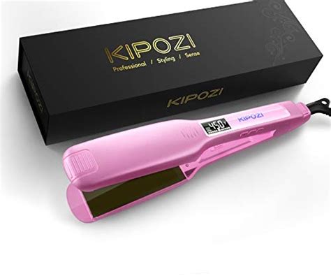 Buy KIPOZI Professional Titanium Flat Iron Hair Straightener with ...