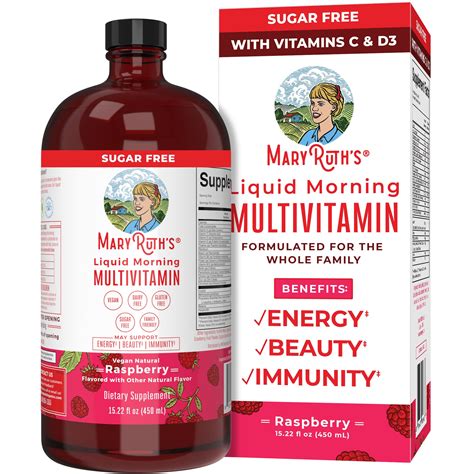 Liquid Vitamins for Kids and Adults | Liquid Morning Multivitamin ...