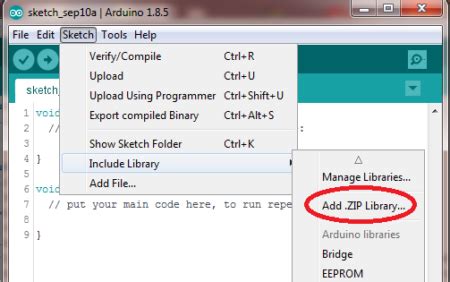 Image result for How to Add a Zip Library to Arduino