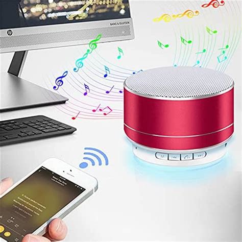 MAPON FASHION A10 Mini Portable Bluetooth Speaker with Mic, USB, Memory ...