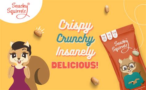Snacky Squirrels Tomato Dry Roasted Peanuts | Healthy and Full of ...
