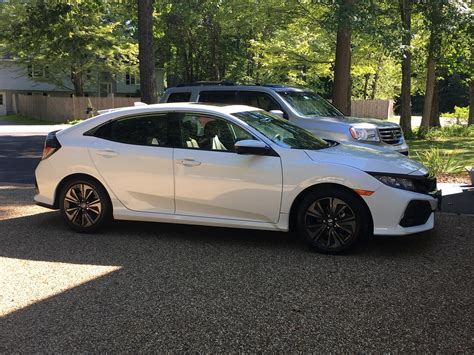 Traded in my '15 Accord LX for a '17 Civic Hatchback EX : r/Honda