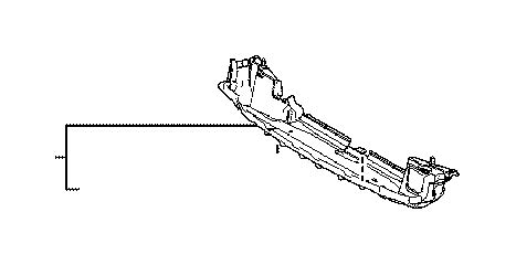 2021 Lexus NX 300h Base Radiator Support Air Deflector (Lower). KOREA ...